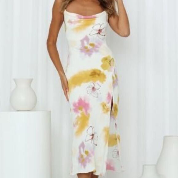 Drinks on Me midi dress by Hello Molly - Picture 1 of 1